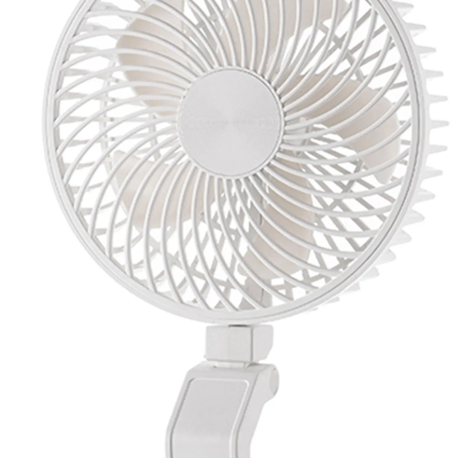 Ventilador de escritorio con 3 velocidades, aparato de refrigeración silencioso, giratorio, ajustable, pequeño, para el hogar, Camping, oficina, cocina y viaje