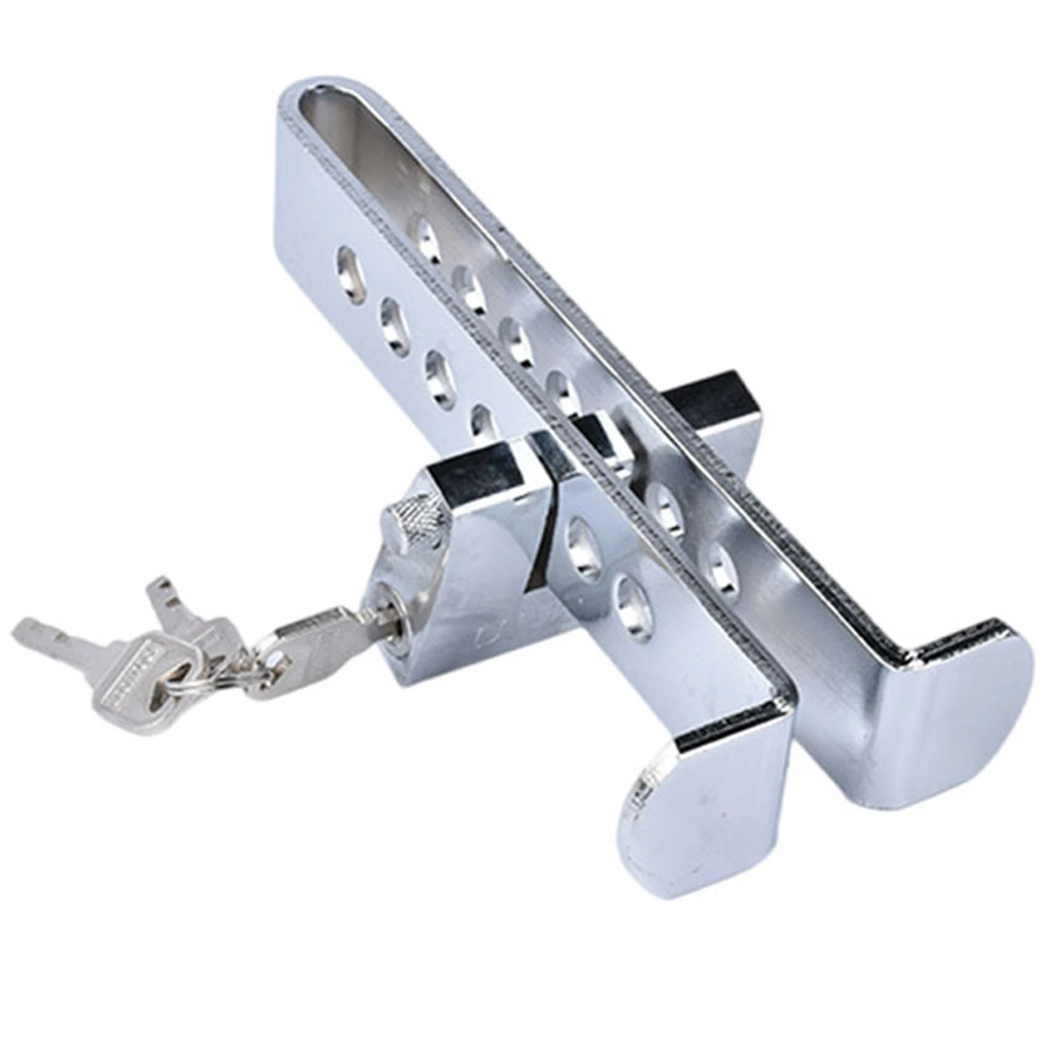 

Universal Car Brake Clutch Pedal Lock Stainless Steel Throttle Accelerator Car Interior Protection Safety Door Lock