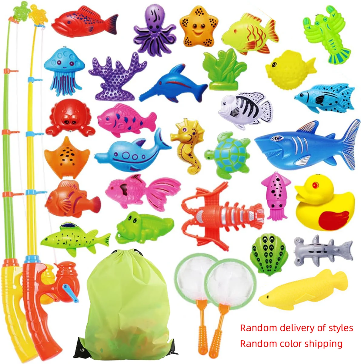 Kinder-Badewannenspielzeug zum Angeln, Schwimmbecken, schwimmendes Fischspielzeug, interaktives Eltern-Kind-Spiel, Kinderspielzeug, neu – Detail 8
