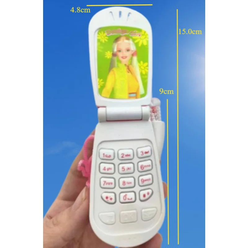 Interrupteur jouet de téléphone portable pour enfants, éclairage, musique, science et éducation, cadeau de vacances coule parent-enfant, maternelle