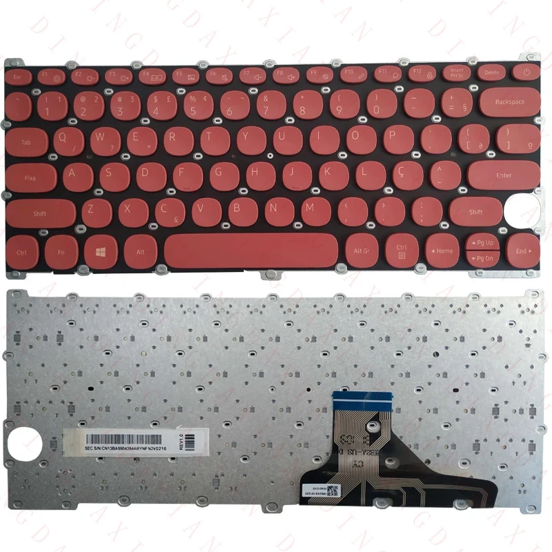 

НОВАЯ бразильская клавиатура для ноутбука Samsung NP530XBB 530XBB 530XBV NP530XBV без рамки