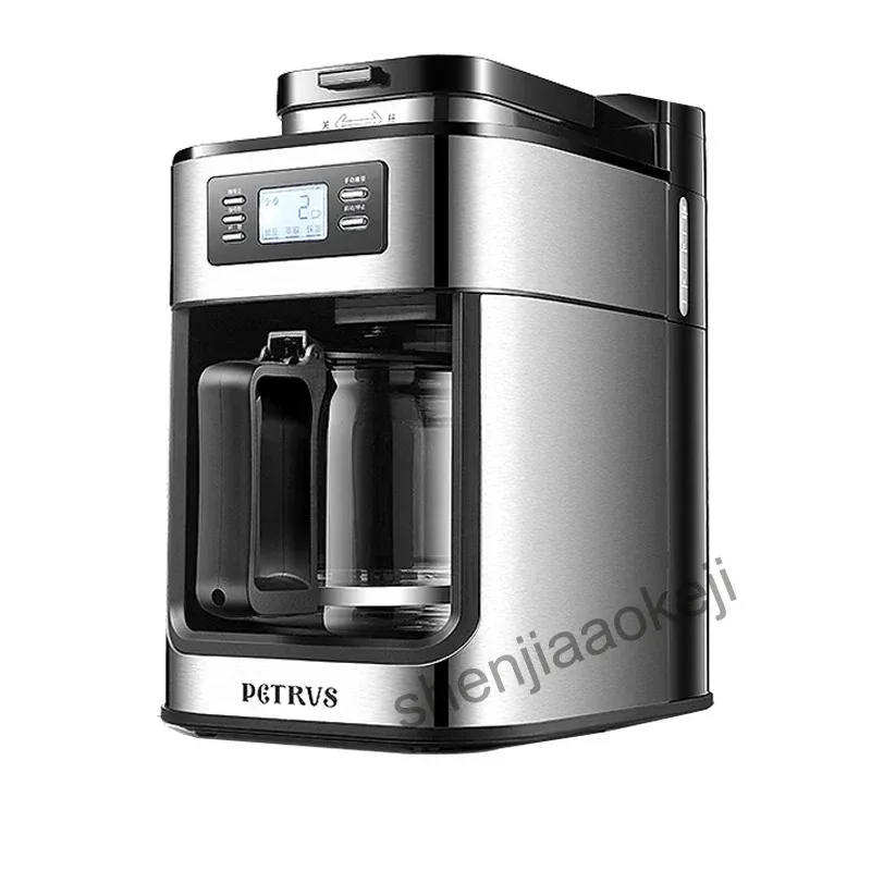 Home Appliances Full Automatic Coffee Machine Cafe American Machine Grinding Coffee Bean Grinder Freshly Brewed Coffee Maker PE3