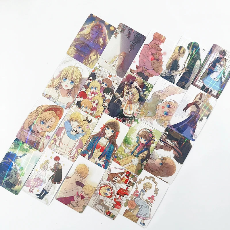 صندوق هدايا Manhwa Be A Princess Someday الكوري - بطاقة Athanasia Claude Lomo وحامل أكريليك وبطاقة صور هدية Anime Merch