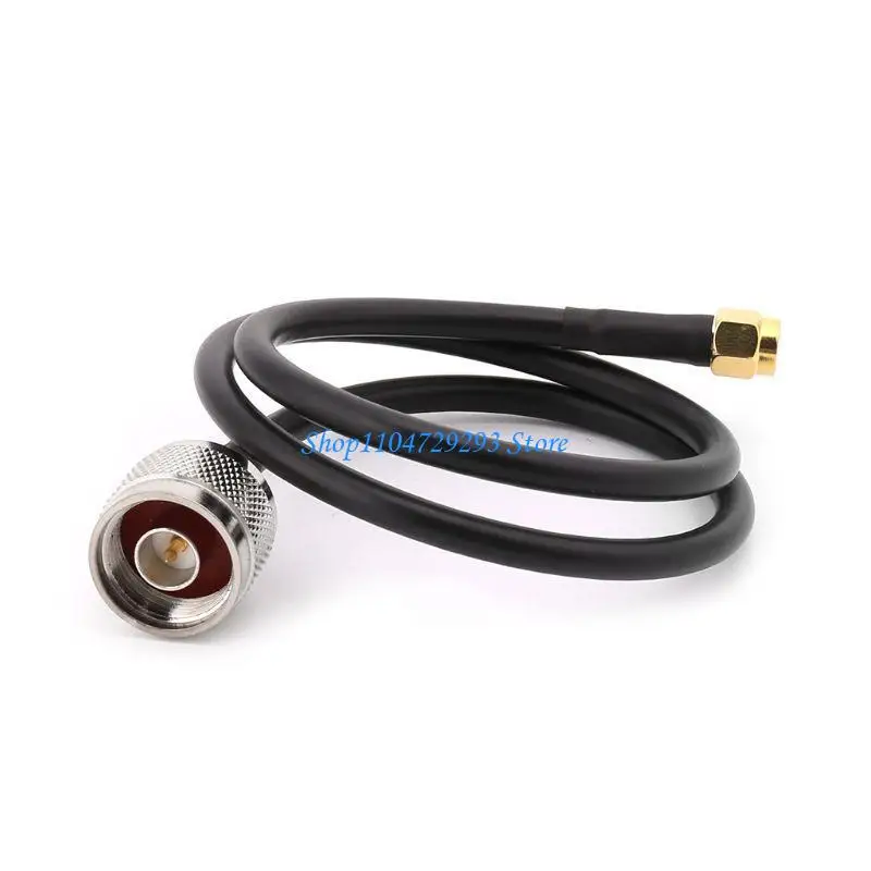 Y2GD SMA Male To N Type Male RG58 Pigtail Cable 50cm Connector Wifi Antenna Cables