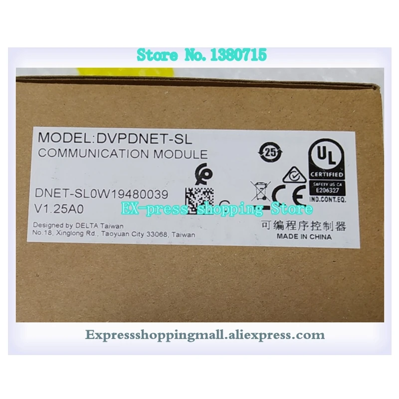 

New Original DVPDNET-SL PLC 500kbps DeviceNet Master Communication Module