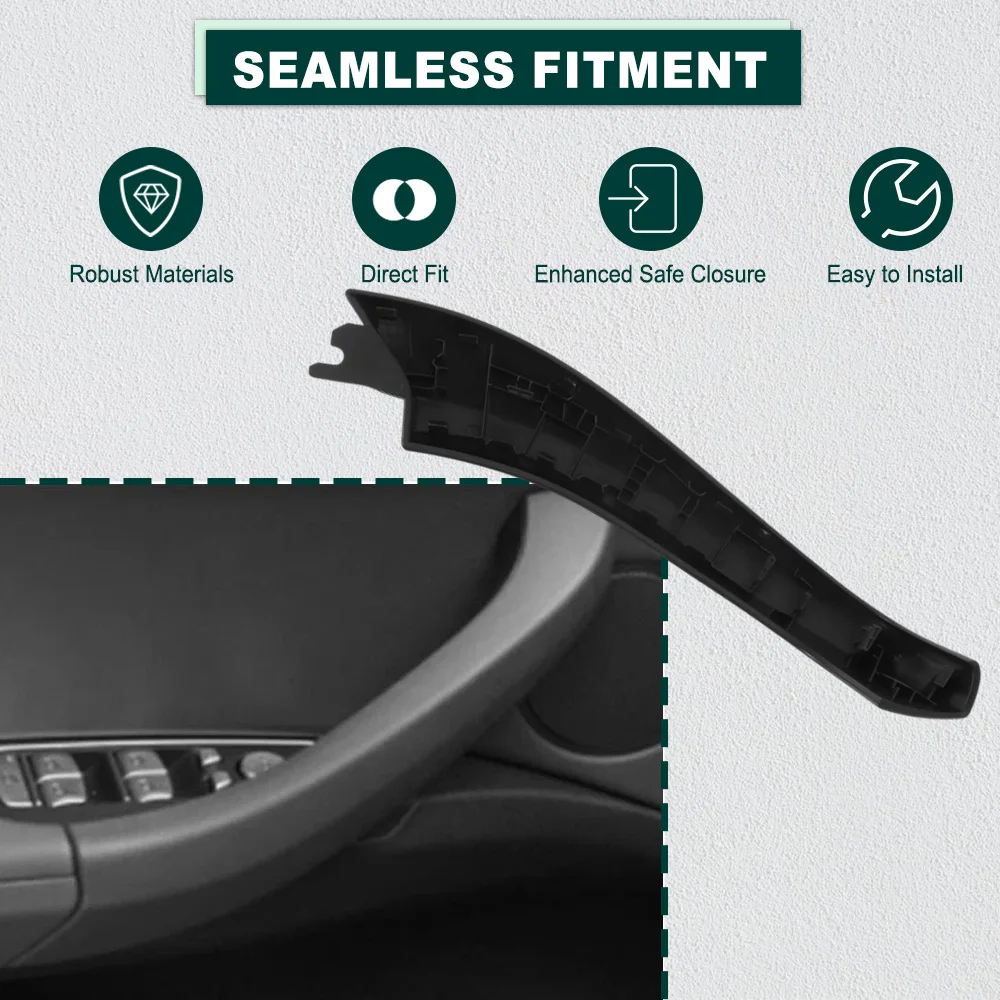 

Левая и правая внутренняя дверная ручка с ручкой, внешняя крышка, замена для BMW X3 X4 G01 G08 F97 G02 F98 2018-2021