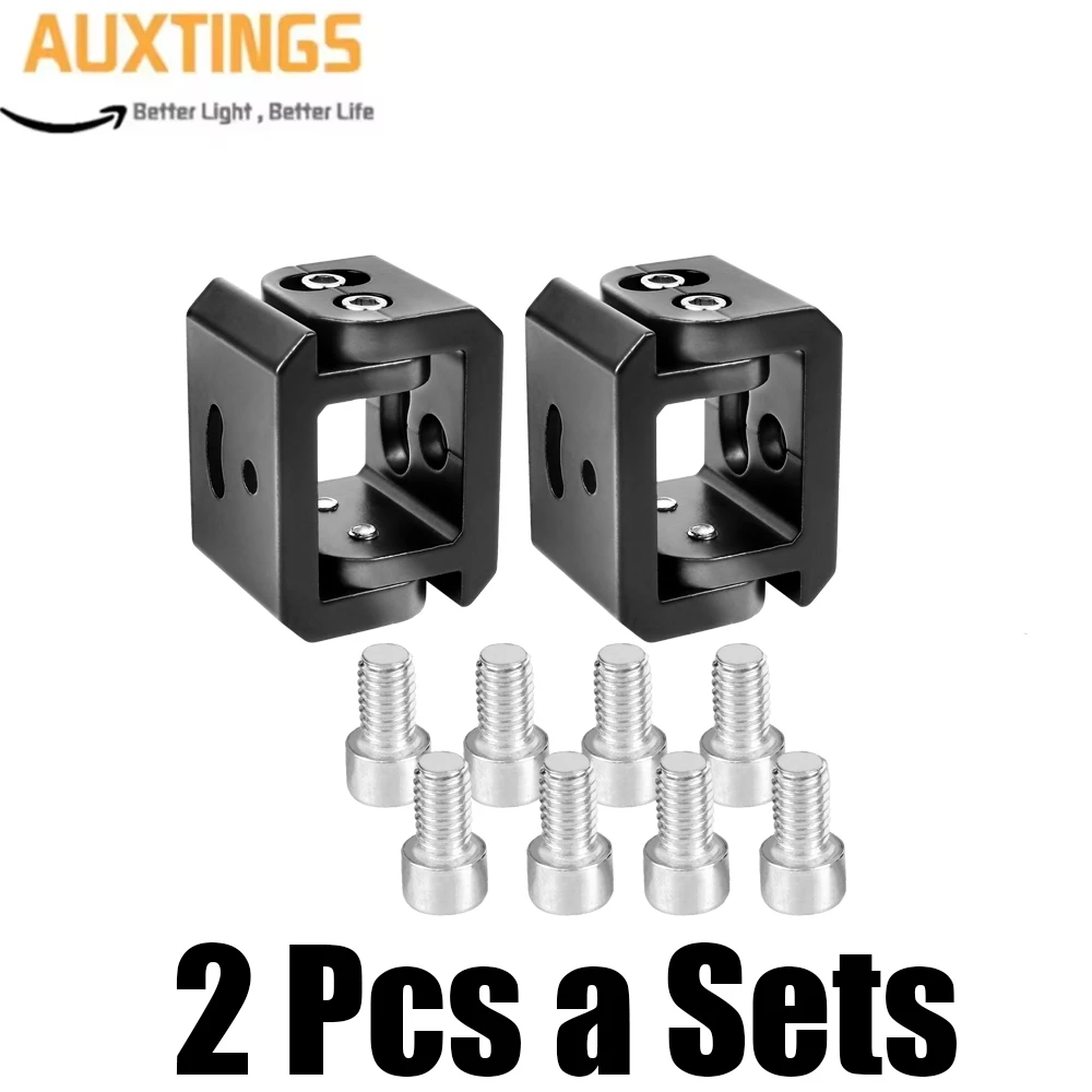 

2 Pcs Brackets Set,Connecting Bracket,Work Light Accessories with screw,Off road Use