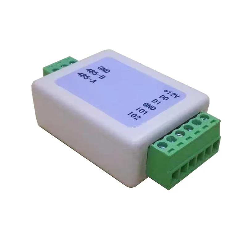 

RFID Card Reader Extender Wiegand to RS485 Converter With IO Interface