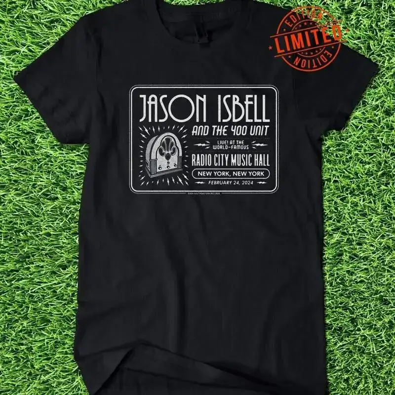 T Shirt Jason Isbell And The 400 Unit New York Ny Radio City Music Hall 2024
