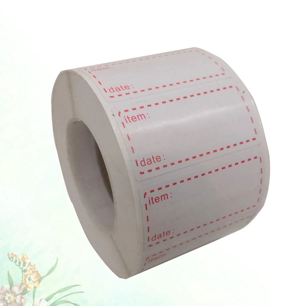 

Refrigerator Food Labels Writable for Classified Identification Note