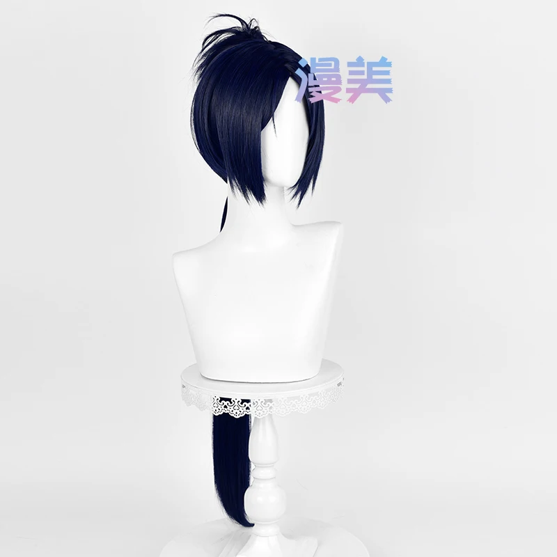 Anime Mukuro Rokudo Cosplay Wig Ten Years Later Mukuro Rokudo Cosplay Hair Synthetic Hair For Halloween Accessories Props