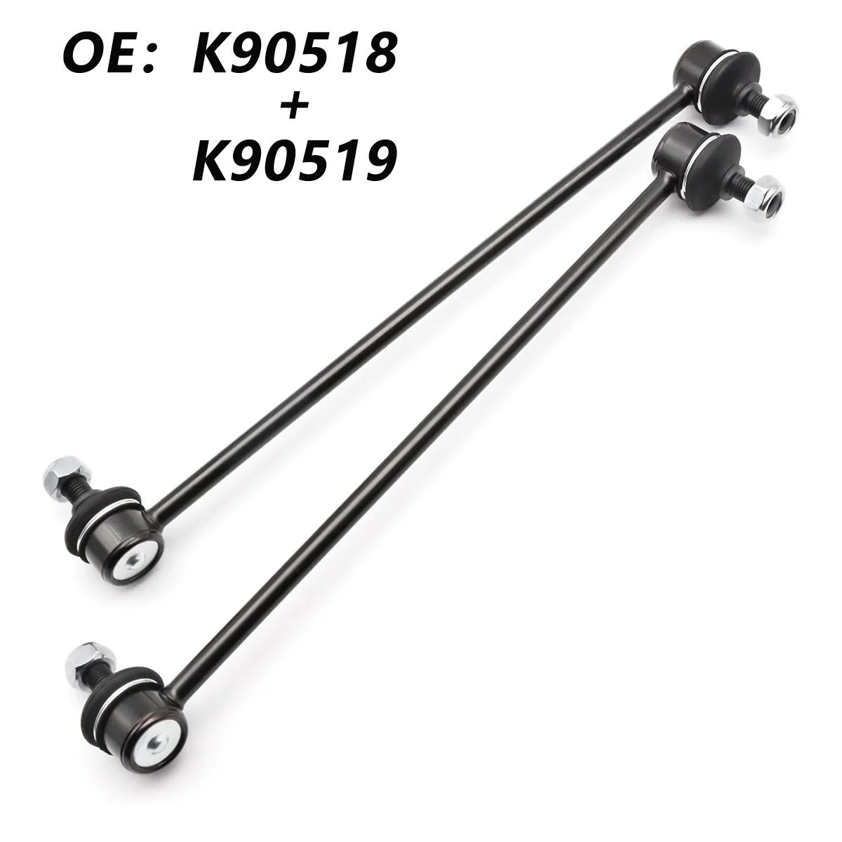 

K90518 + K90519 пара передних концевых звеньев стабилизатора поперечной устойчивости для 1998 1999, 2000, 2001, 2002, 2003, Toyota Sienna, все модели