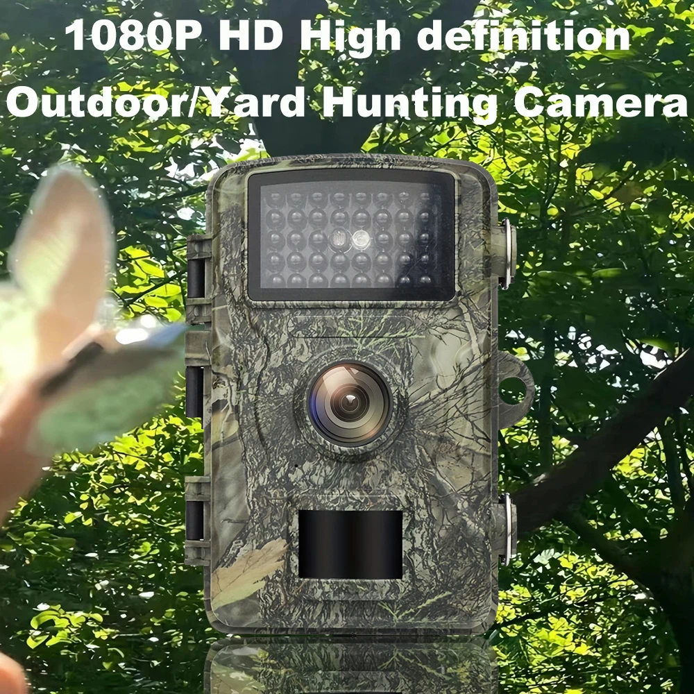 كاميرا تعقب الصيد 16MP 1080P الأشعة تحت الحمراء للرؤية الليلية الحركة المنشط الزناد كاميرا الأمن في الهواء الطلق الحياة البرية صور الفخاخ