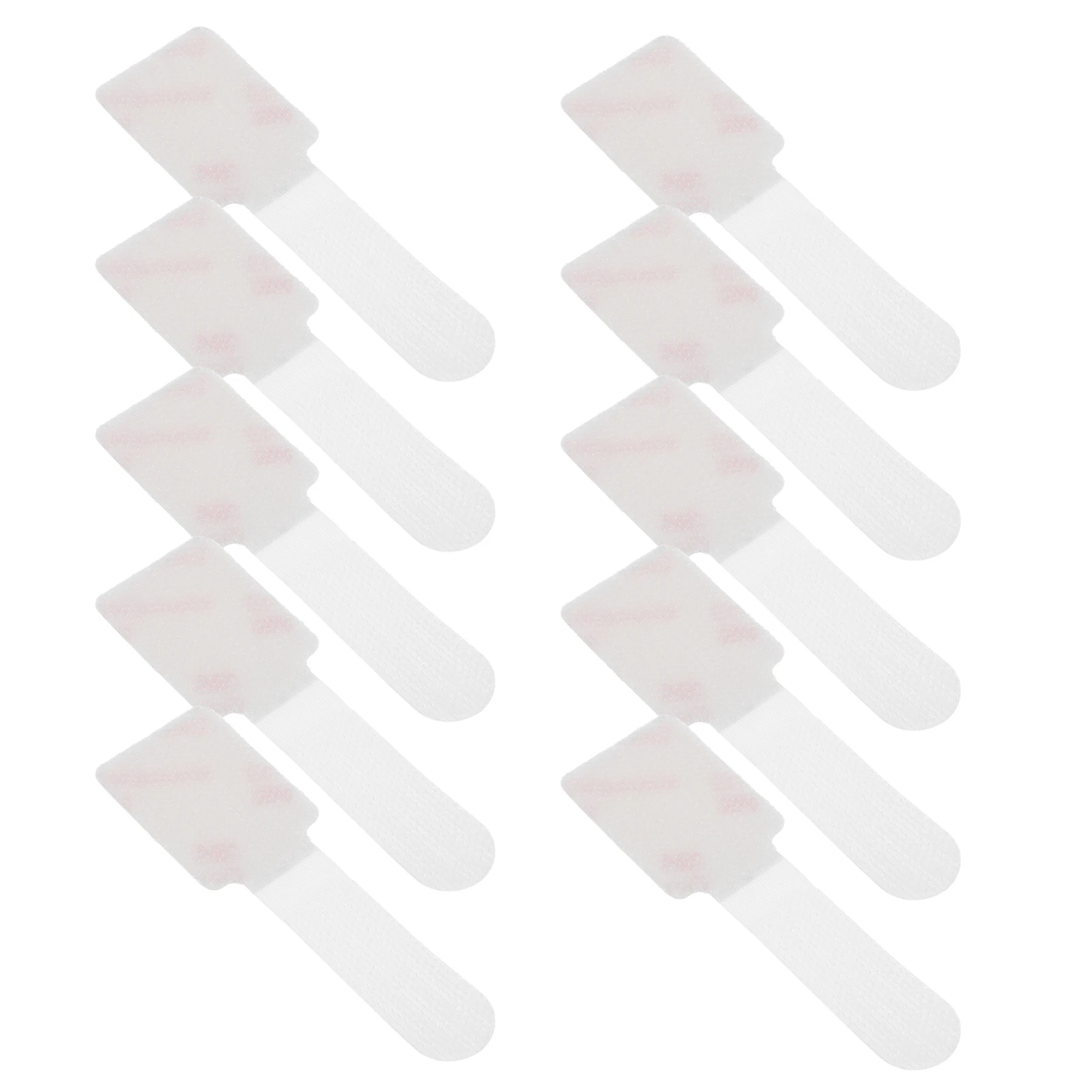 

10Pcs Wire Cable Ties Reusable Nylon Cord Holder for Earphones Chargers Network Cables Organization in Home Office School