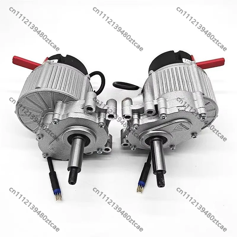 MY1016Z 24V Brushless Wheelchair Motor with Electromagnetic Brake Manual Handbrake for Mobility Scooter