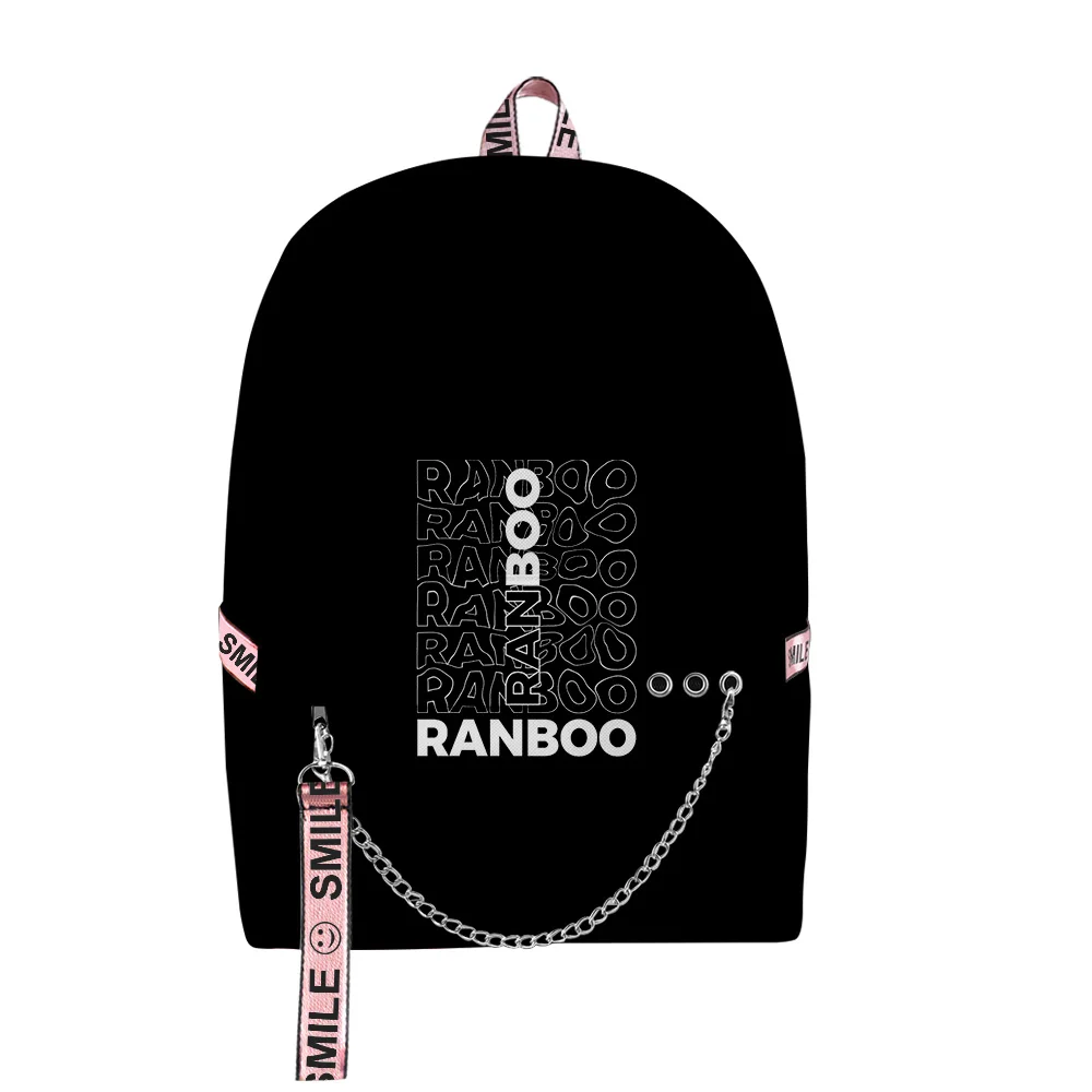 

Классические стильные школьные сумки Ranboo для студентов, унисекс, с 3D-принтом, из оксфордской ткани, водонепроницаемые, многофункциональные дорожные рюкзаки для ноутбуков
