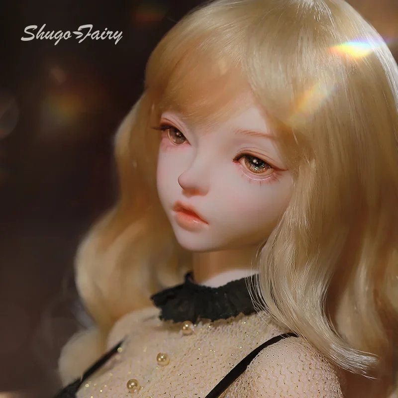 Minifee 시린 Bjd 인형 1/4 풀 세트 D 가슴 패션 인사이더 멋진 소녀 장난감, 송진 볼 조인트 인형 Shugafairy