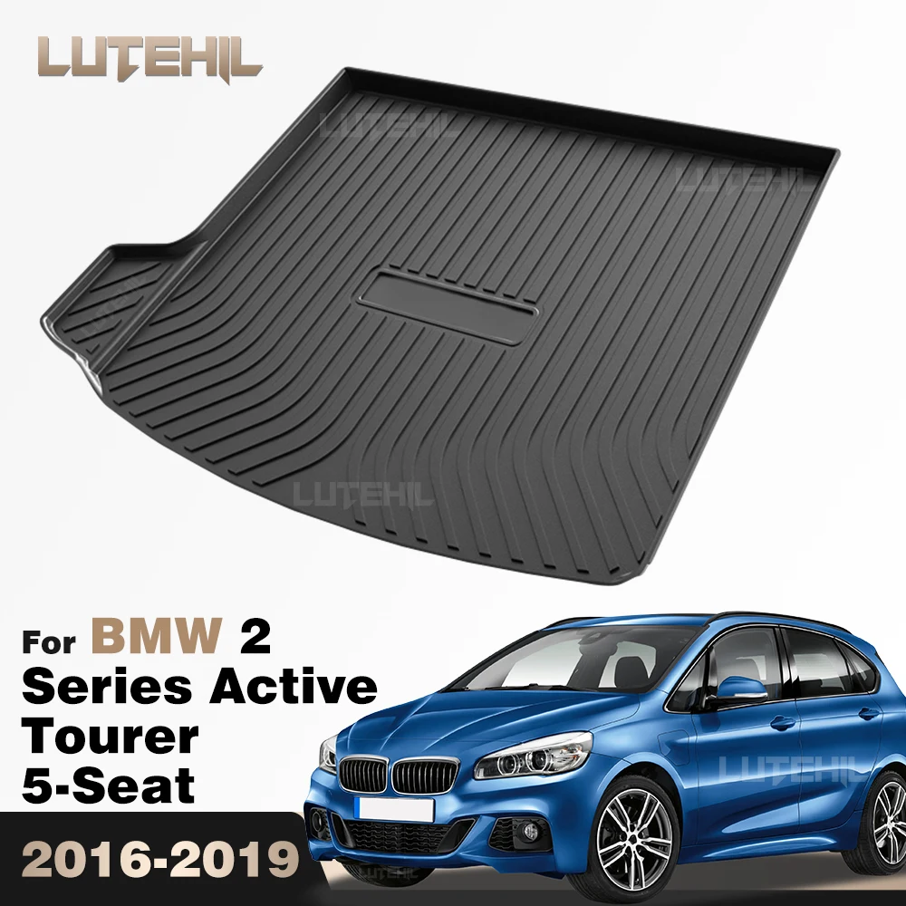 

For BMW 2 Series Active Tourer 5-seat F45 2016-2019 2017 2018 TPE Trunk Mat Mat Cargo Protective Cover Waterproof Accessories