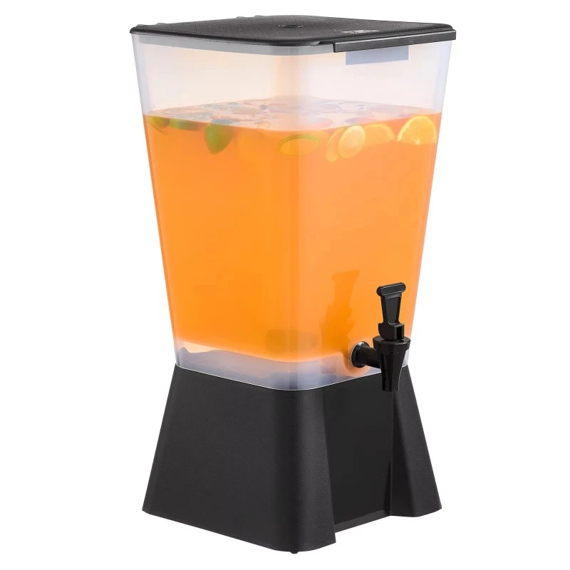 3L stainless steel beverage dispenser with faucet mixing function, suitable for parties, commercial grade