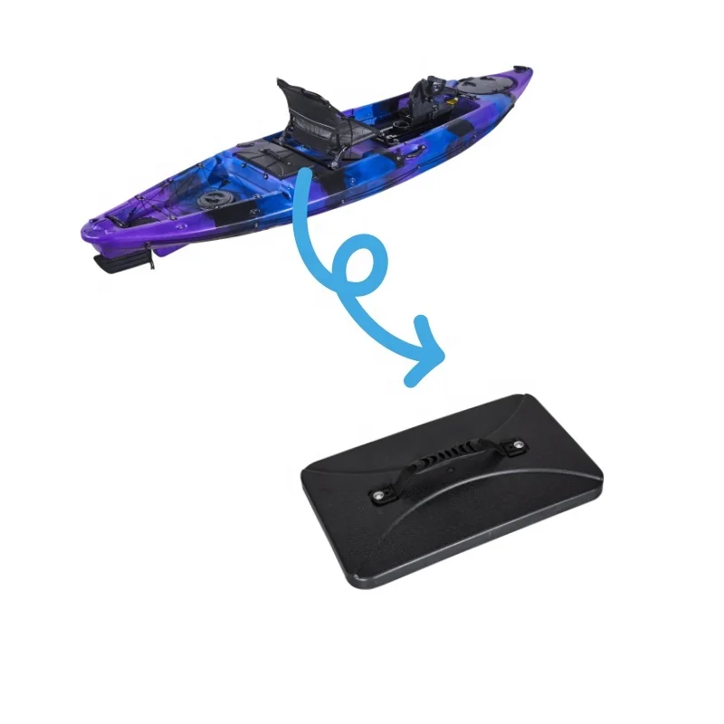 LSF  Wholesale Plastic Rectangle Hatch Plastic Cover Kayak Accessory for Fishing Kayak