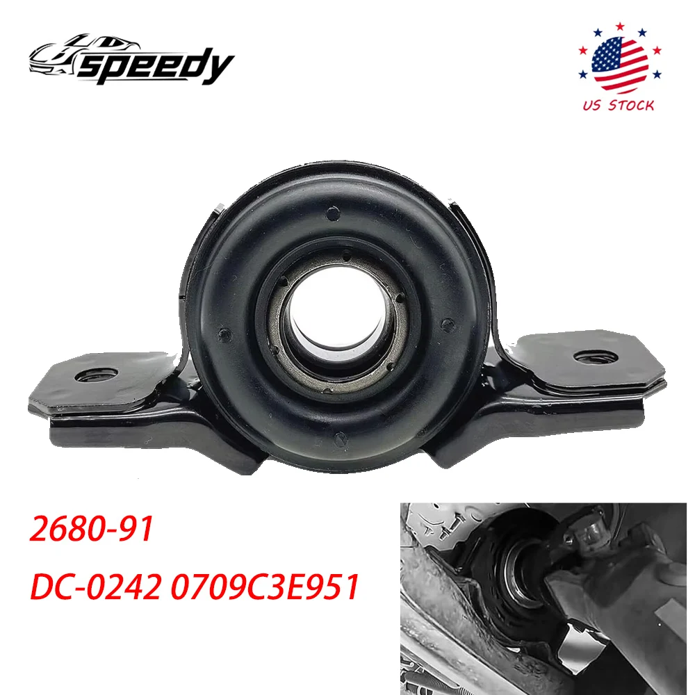 

2680-91 Центральный опорный подшипник приводного вала для Kia Sorento LX EX 2007 2008 Base Luxury 3.3L 3.8L DC-0242 0709C3E951