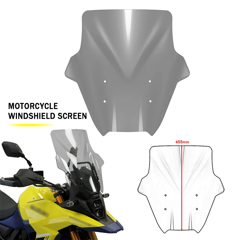 

For Suzuki V-STROM 800DE 2023 Windshield Motorcycle Windscreen Wind Shield Screen Deflector Spoiler Protector v strom 800de