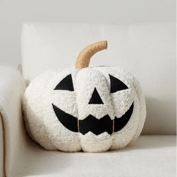 2024 New Halloween Pumpkin Pillow The Dog Ghost Plush Toy for Kids Soft Stuffed Animal Doll Gift for Christmas Birthday 2025
