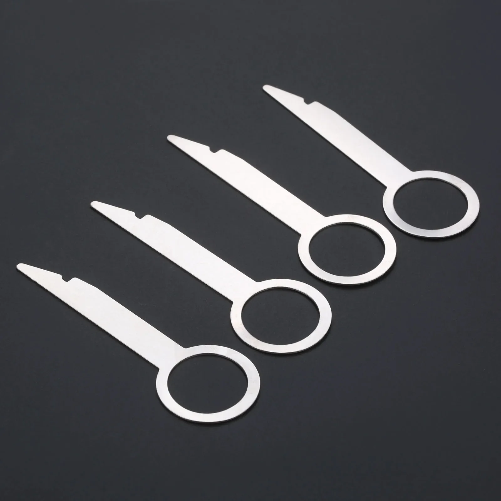 4Pcs Auto Car Radio Stereo Release Removal Repair Tools Keys Set Sheet Metal Tool for Ford Passat Touran Skoda Delta - Image 2
