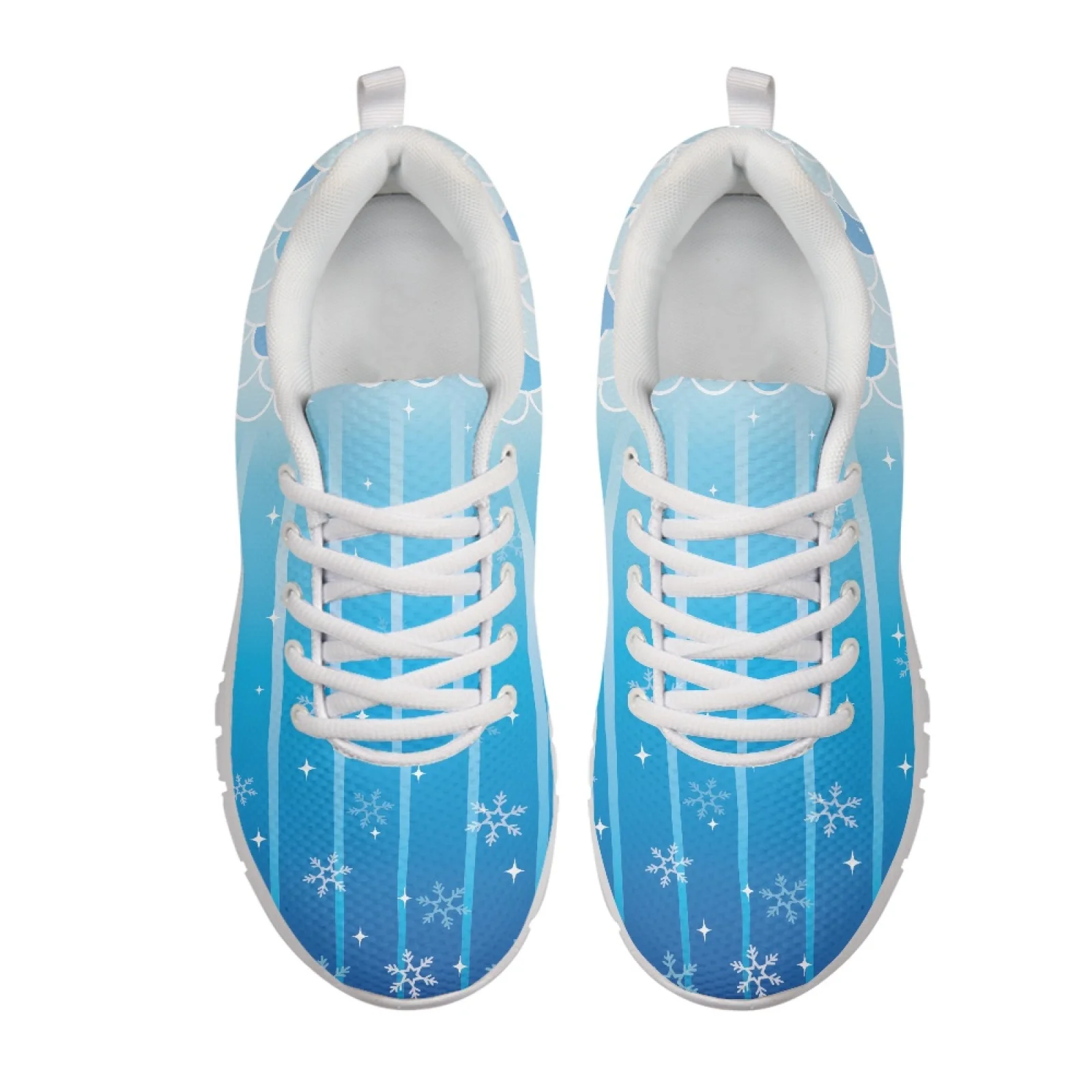 Coloranimal Christmas Horse New Arrival Athletic Sport Shoes Men's Walking Shoe Lace-up Walking Sneakers for Women