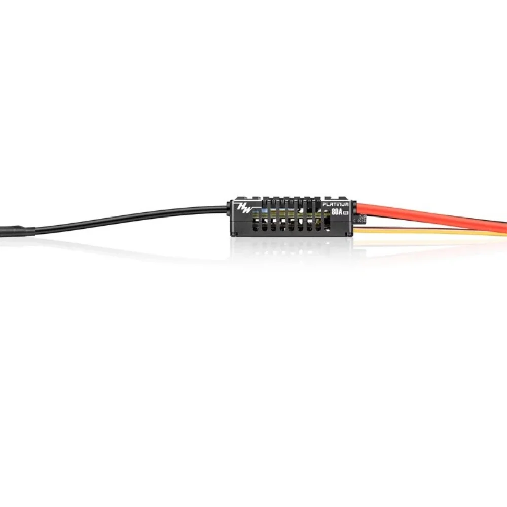 FATJAY Hobbywing Platinum 80A V5 ESC Regolatore elettronico di velocità senza spazzole - La scelta perfetta per aerei ed elicotteri