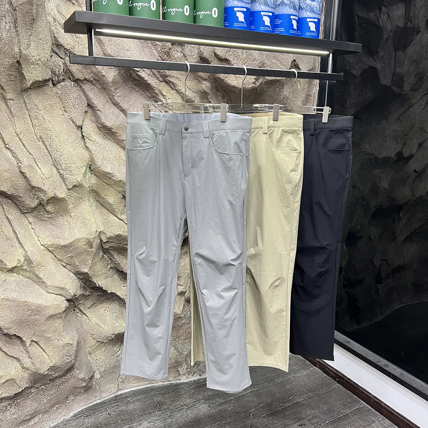 Pantalones deportivos de Golf multifuncionales para exteriores, ligeros, transpirables, Qui-Dry, informales, de viaje, para primavera y verano