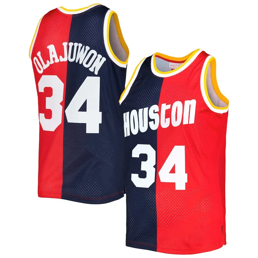 24/25 Summer USA NBA High Quality Houston Rockets Breathable Sweat-absorbing Sports Vest T-shirt Competition Jersey NBA Jersey