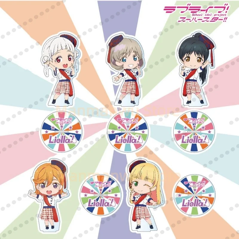 

Anime LOVE LIVE! STSRT!!True Dreams Acrylic Stand Model Cosplay Characters Ornament Accessories Goods Collection Gifts 10cm
