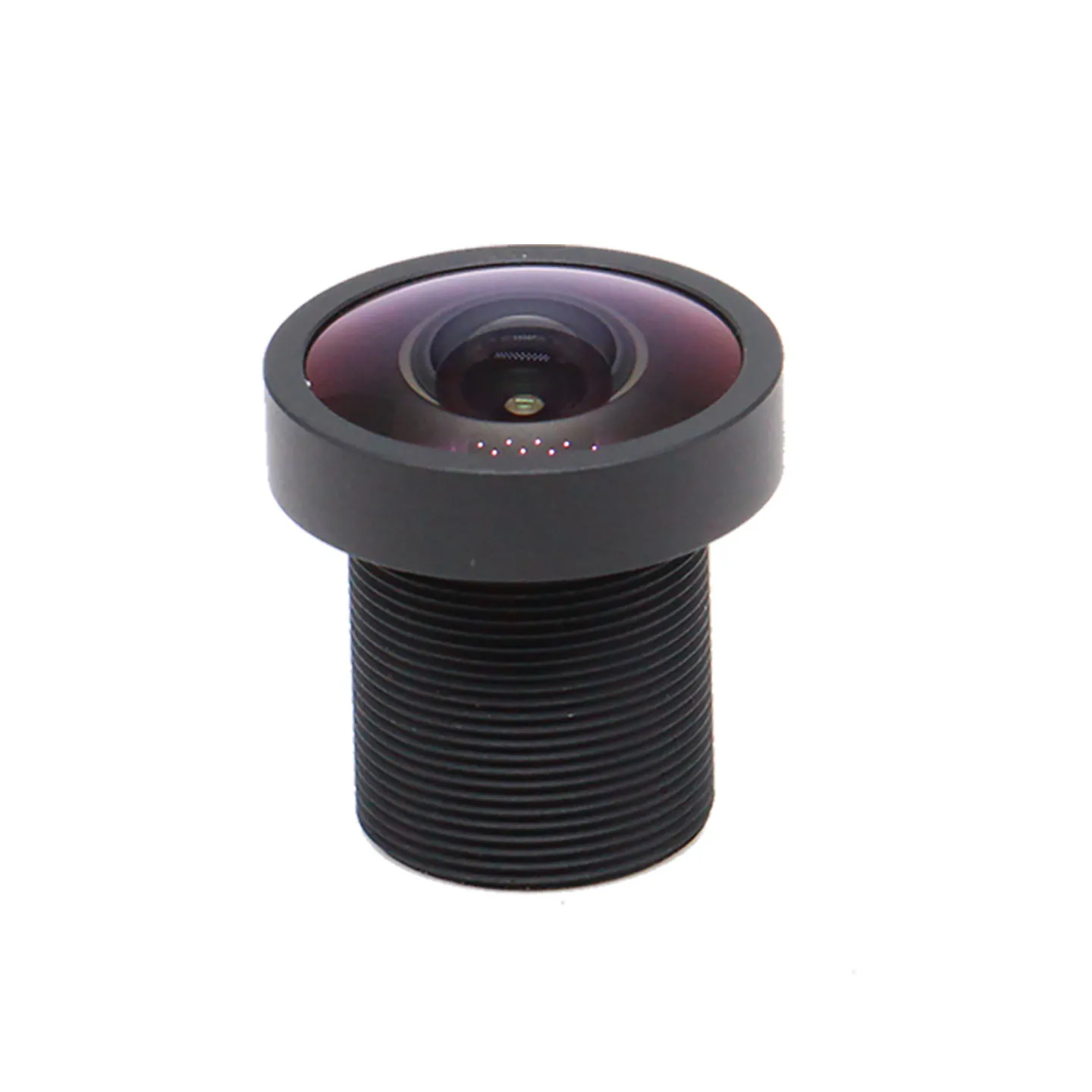 M12 Fisheye Lens 1.7mm 5 Million Pixels 1/ 2.7inch Suitable for Surveillance, Action Cameras, Thumb-Sized Recording Cameras, Applicable for Squares, Stores, Schools