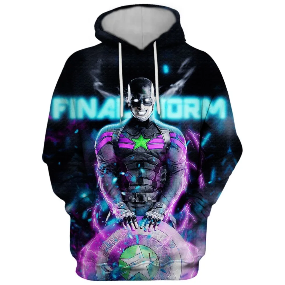 

Мужская толстовка с капюшоном Disney Deadpool, толстовка с капюшоном для мальчиков «Капитан Америка», модный пуловер с 3D принтом, мужская толстовка с капюшоном «Каратель», мужская одежда