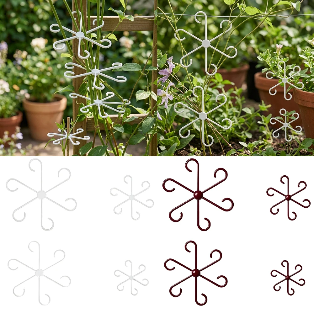 4pcs Reusable Plant Stabilizer- Plant Holder Plants Support Clips For Supporting Monstera And Flowers Plant Support