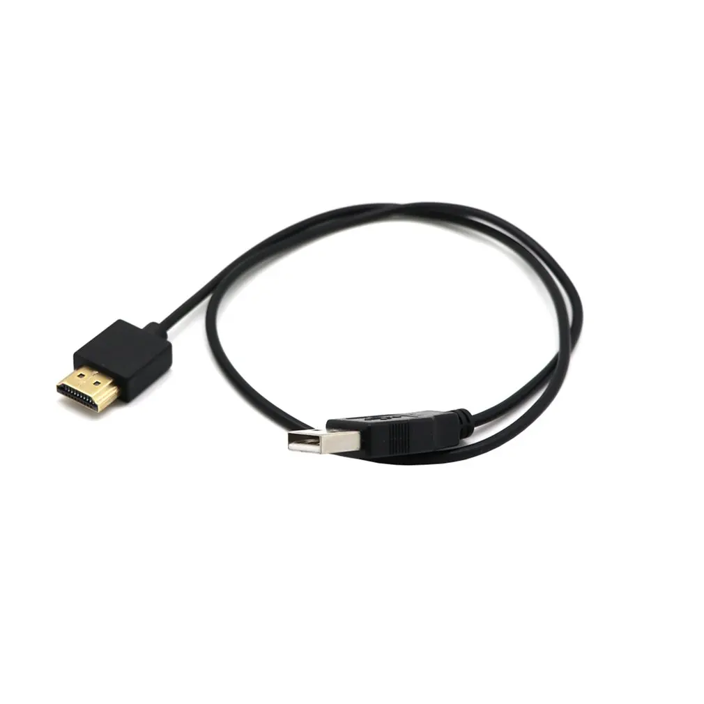 HDMI-compatible Male To Female Connector With USB 2.0 Charger Cable Spliter Adapter Extender