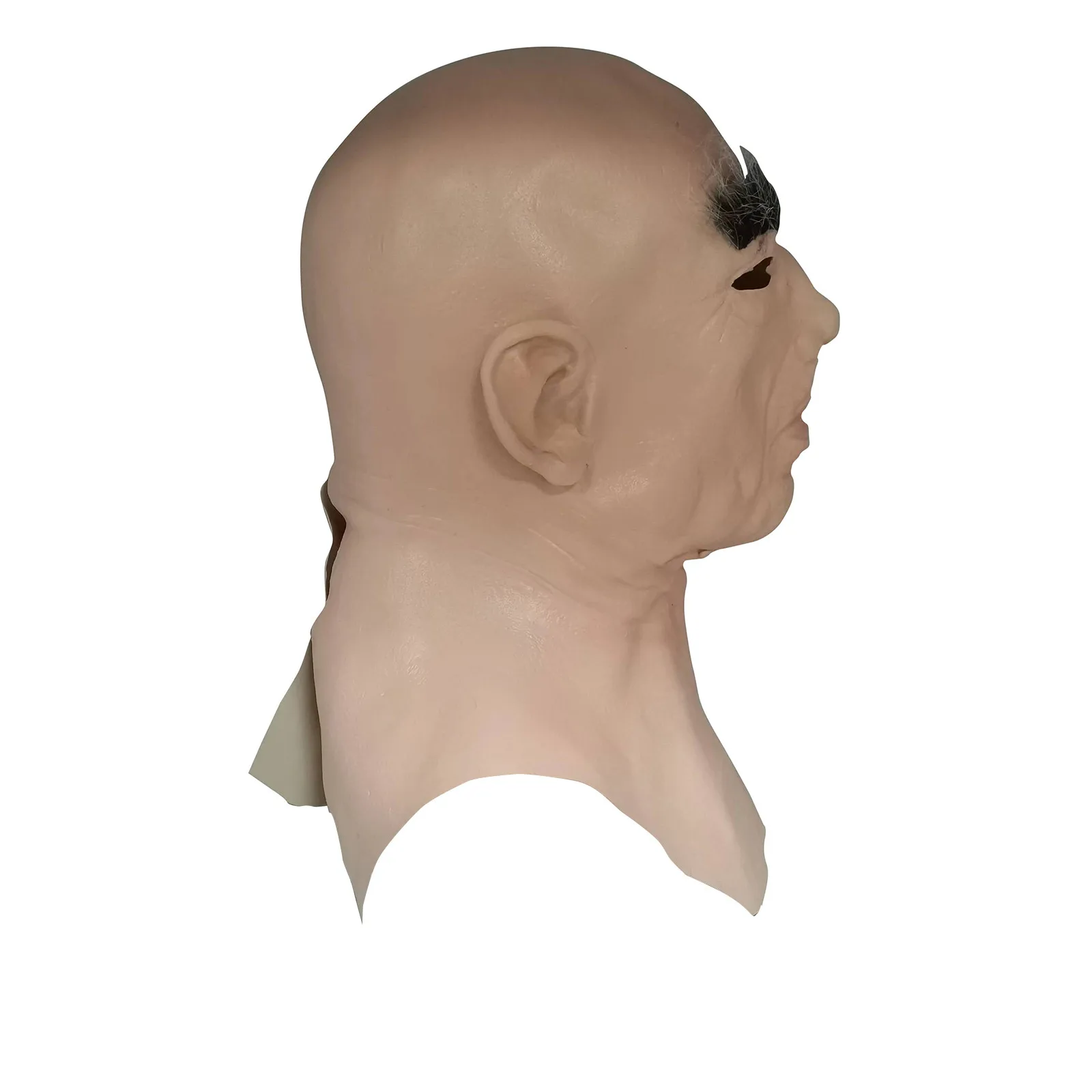 Halloween Realistico Vecchio Maschera Rughe Full Face Supersoft Lattice Copricapo Maschera Novità Party Costume Cosplay Prop