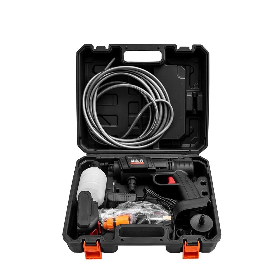 25Bar Brushless Electric High Pressure Washer Spray Gun Cordless Lithium Battery Car Wash Foam Generator Garden Cleaning Tool