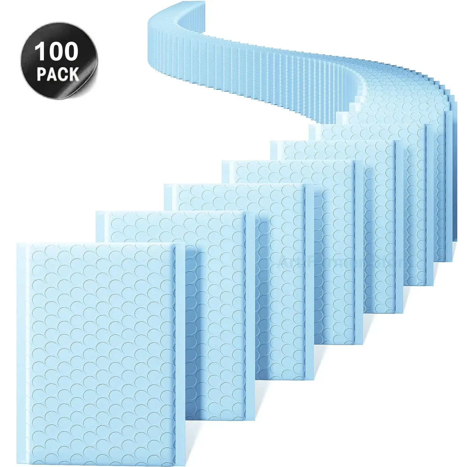 bolha acolchoada mailing envelopes mailer poly para embalagem auto selo bolsa de envio azul novo 100 pcs 01