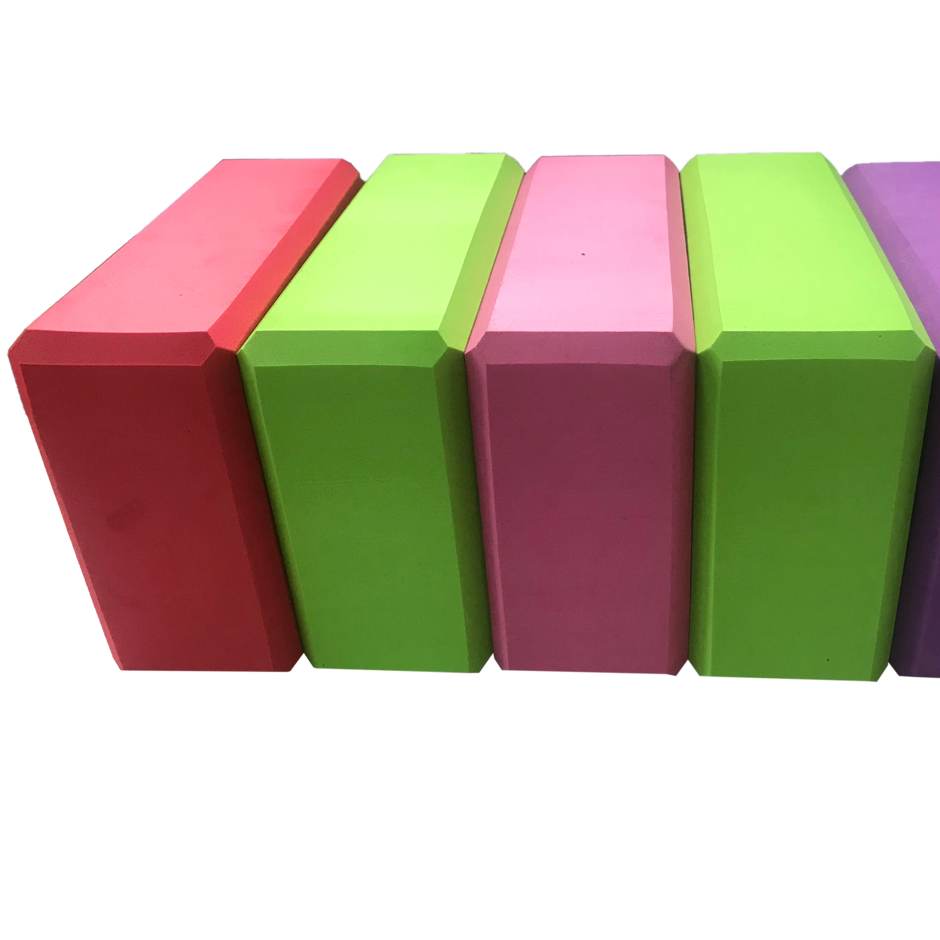 

high density non slip yoga block custom logo yoga block print