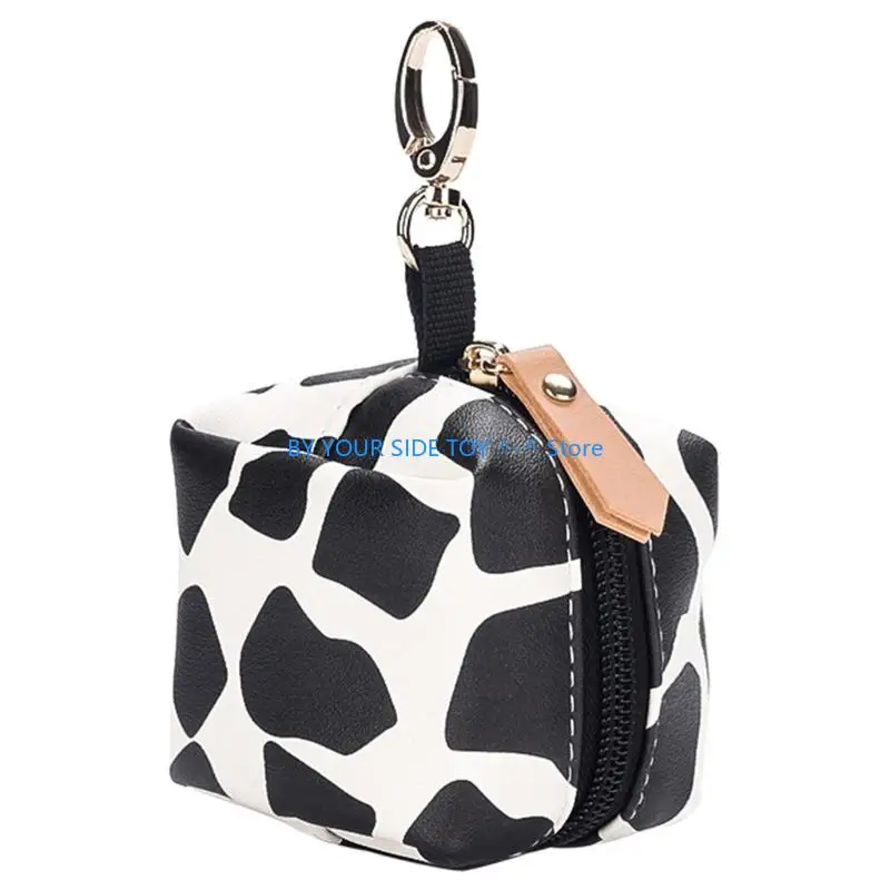 

Pacifier Case with Clip Baby-Pacifier Holder Box Waterproof Pacifier Holder Case PU Pacifier Holder Bag for Travel U6XE