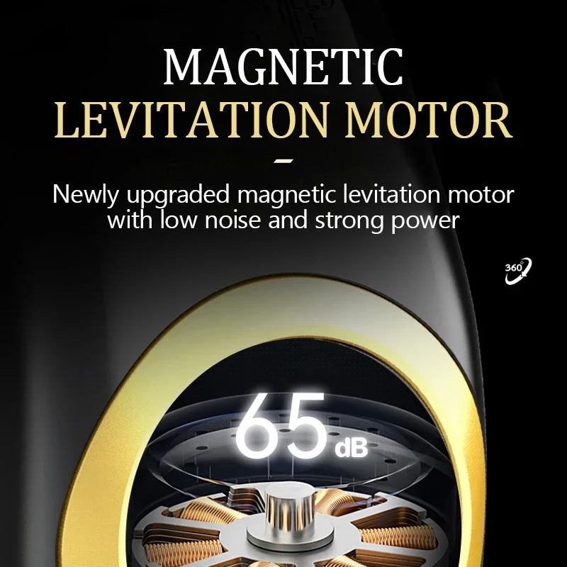 Kemei 2373 Barber Fade Haarschneidemaschine, professioneller Akku-Haarschneider, elektrische Männer-Haarschneidemaschine, magnetischer Motor, 8800 U/min