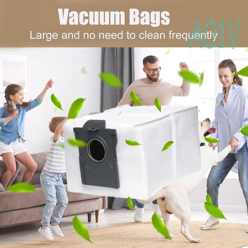 

A01V-Accessories Kit For Dreame S50 Pro/S50 Ultra /Mova P60 Main Side Brush Vacuum Bags Filters Mop Pads Deodorization Module