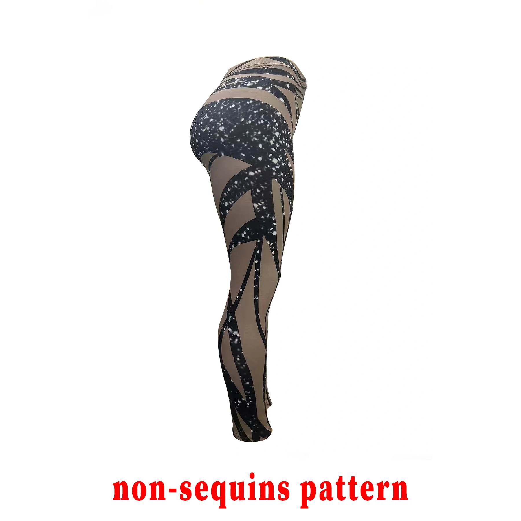 Modische bedruckte Leggings, schmale lange Hosen, lässige Sport-Yoga-Hosen – Detail 5