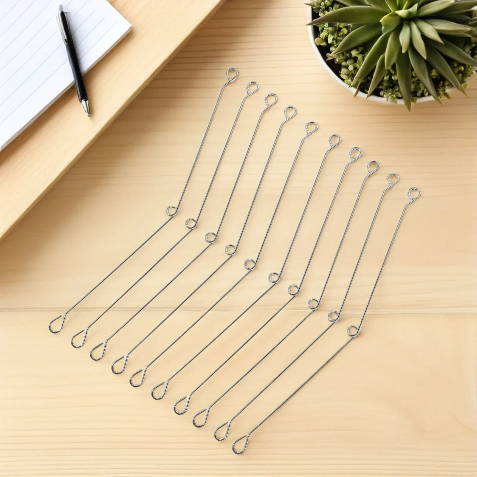 16Pcs Spring Lighting Accessories Heavy Duty Stainless Steel Torsion Clips Recessed Light Downlight Hardware