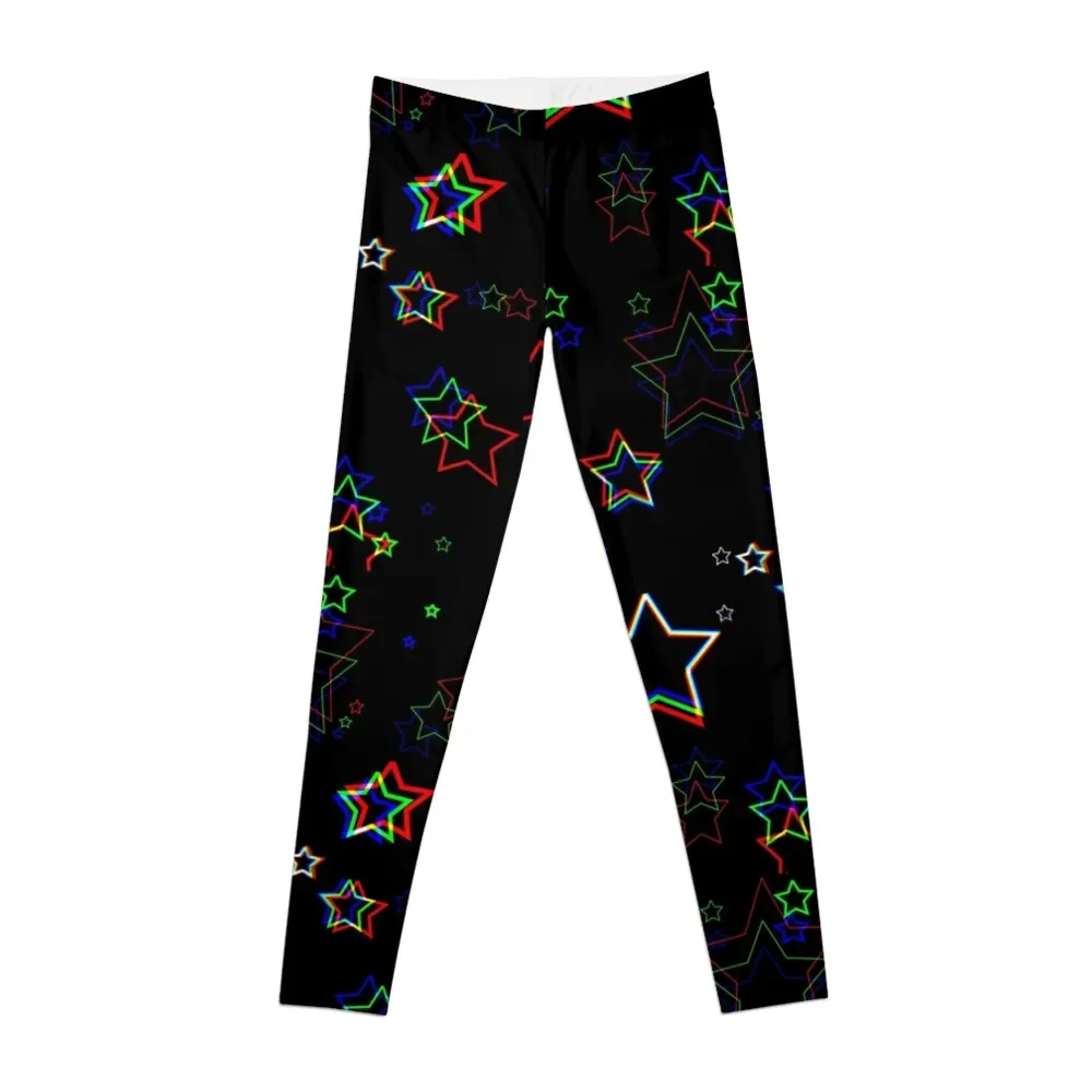 

Colorful Dark Stars Leggings sportswear woman gym 2024 legging pants raises butt Womens Leggings