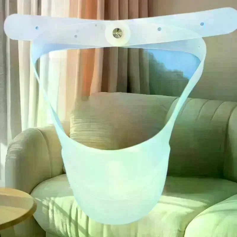 

Водонепроницаемые силиконовые защитные накладки для душа при трахеостомии, дышащие, безопасные для кожи шеи, маски для ванны и душа