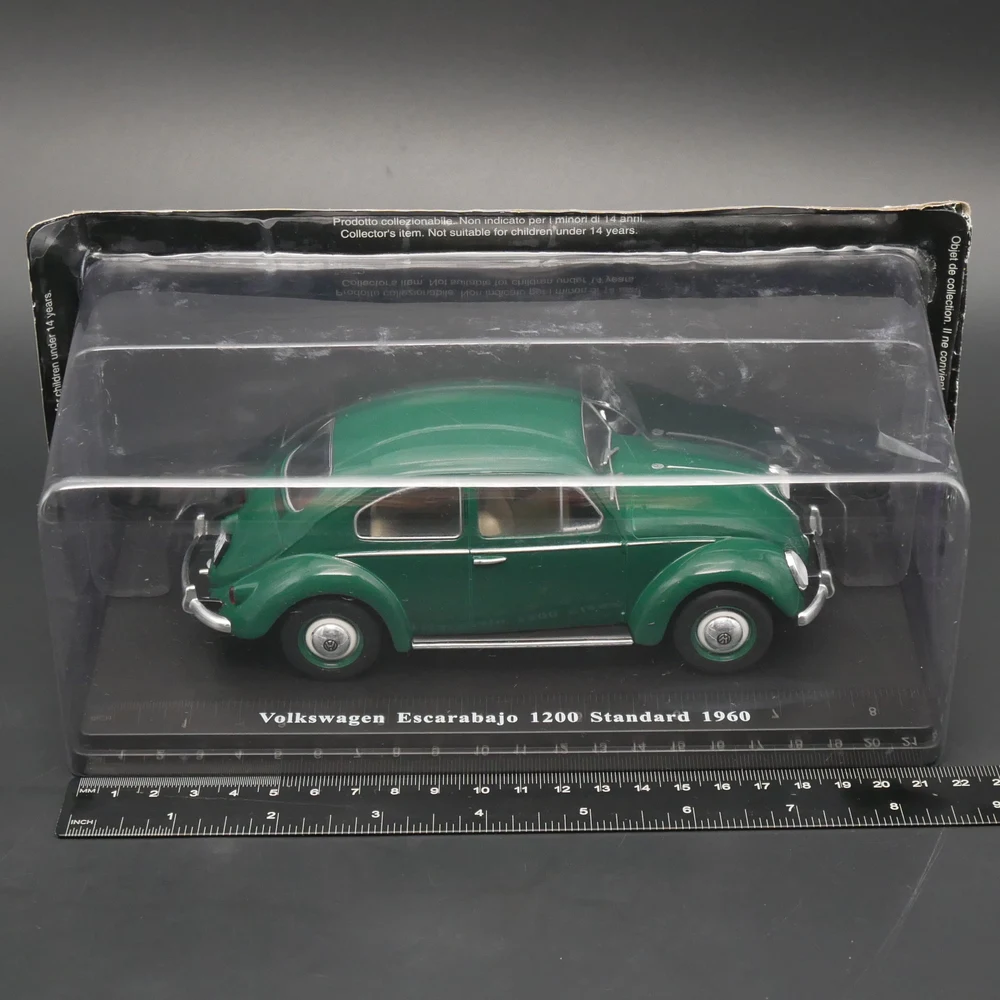 

Diecast Ixo 1:24 Scale VW Escarabajo 1200 VW Beetle Alloy Car Model Collectible Toy Gift Souvenir Display Ornament
