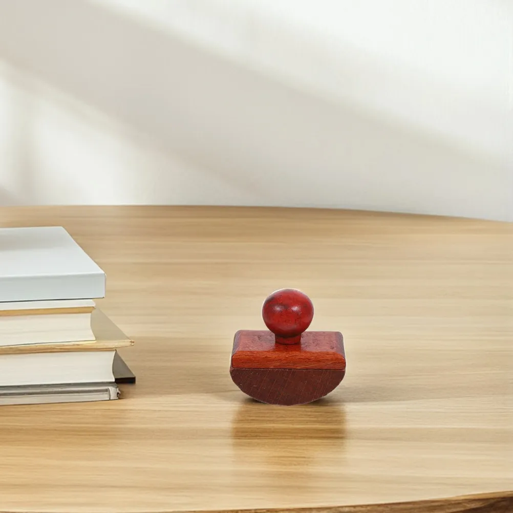 

2Pcs Vintage Ink Absorber Wooden Rocker Blotter Pads Quick Drying Desktop Swing Style Ink Absorption Tool for Writing